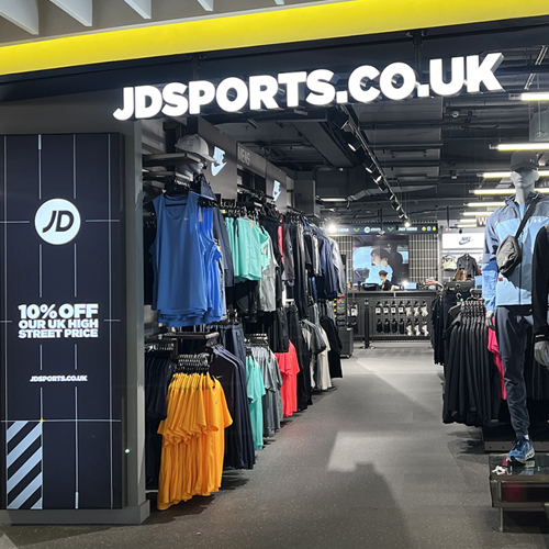 Save 10% off the high street at JD Sports