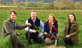 Newcastle Airport plants more than 16,000 trees in Northumberland